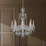 Thumbnail1 of Hamilton 35"H x 28"W 8-Light Crystal Chandelier in Silver