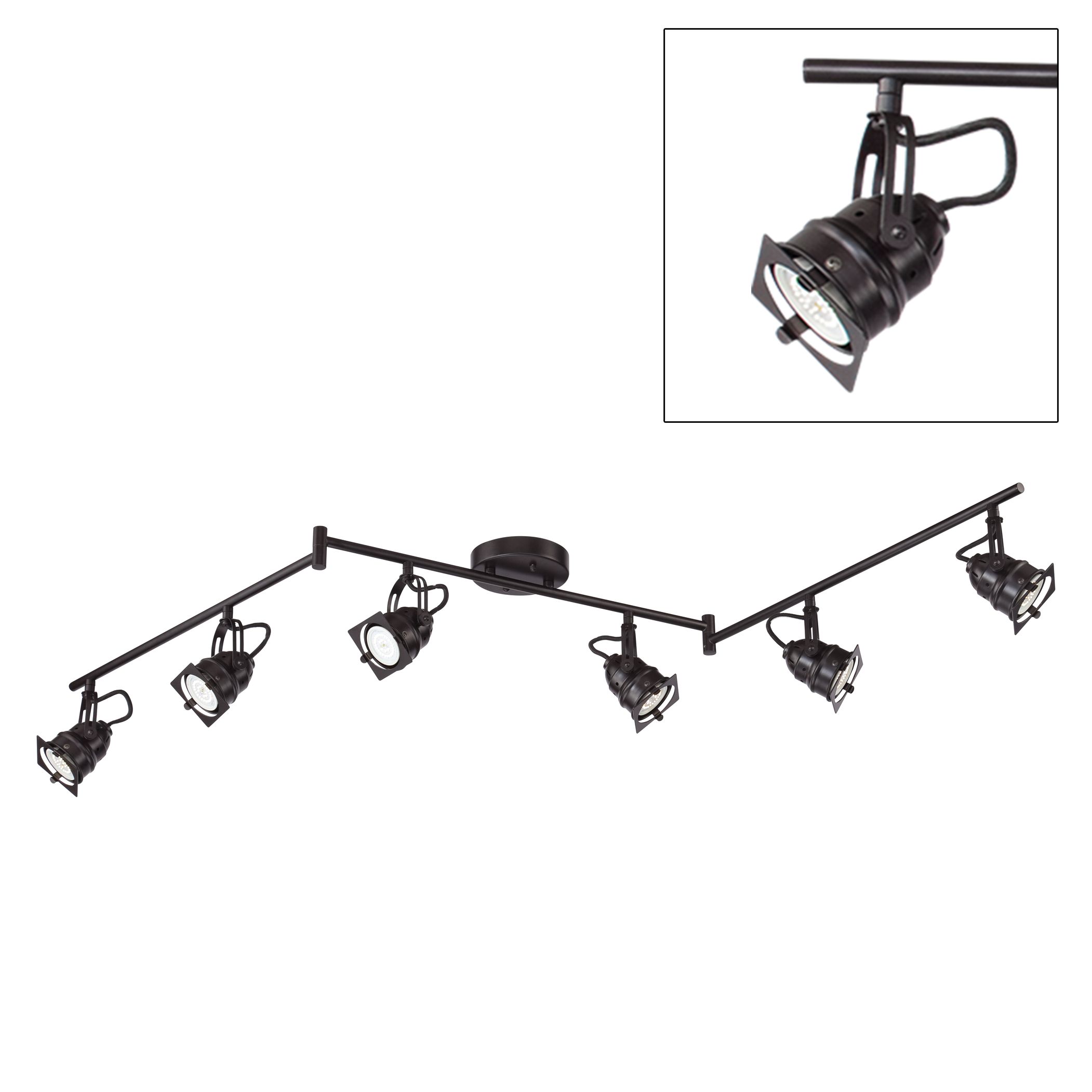 swing arm track lighting