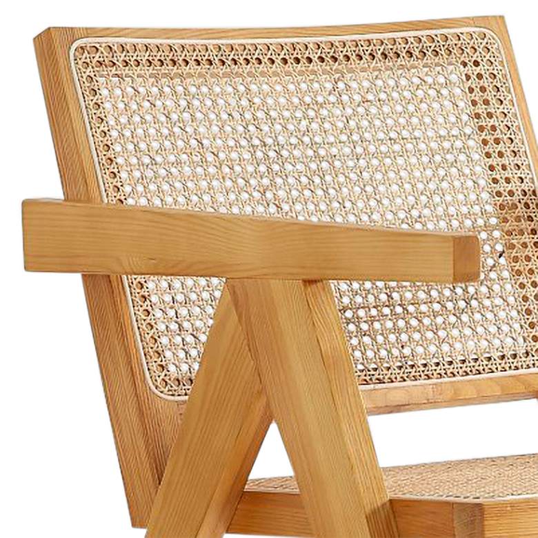 Image 3 Hamlet Matte Nature Cane Accent Chairs Set of 2 more views