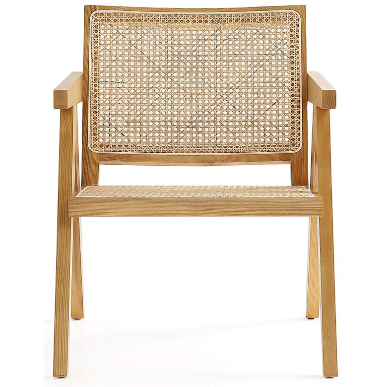 Image 6 Hamlet Matte Nature Cane Accent Chairs Set of 2 more views
