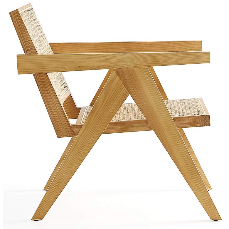 Image 7 Hamlet Matte Nature Cane Accent Chairs Set of 2 more views