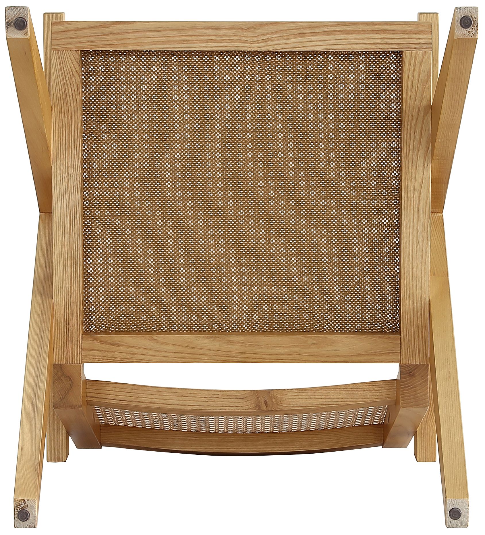 Hamlet Matte Nature Cane Accent Chairs Set of 2 in scene