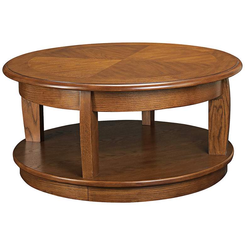Image 1 Hammary Ascend Round Lift Top 38 inch Wide Cocktail Table