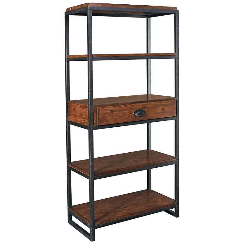 Image 1 Hammary Baja Distressed Finish 65" High Etagere