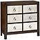 Hammary Cocoa Cherry 6-Drawer Mirror-Front Chest