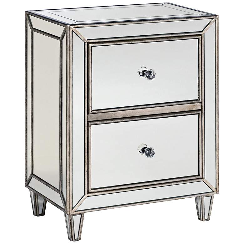 Image 1 Hammary Findlay Mirrored Gold 2-Drawer Chest