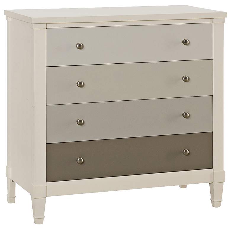 Image 1 Hammary Hidden Treasures Gray 4-Drawer Ombre Chest