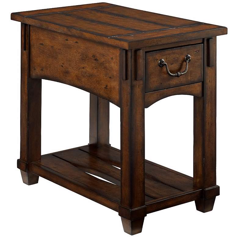 Image 1 Hammary Tacoma Rustic Chairside Table