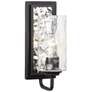 Hammer Time 1-Lt Sconce - Carbon/Polished Stainless