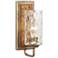 Hammer Time 1-Lt Sconce - Havana Gold/Cinnamon