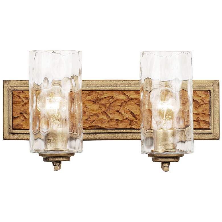 Image 2 Hammer Time 8 1/2" High Havana Gold and Cinnamon Wall Sconce more views