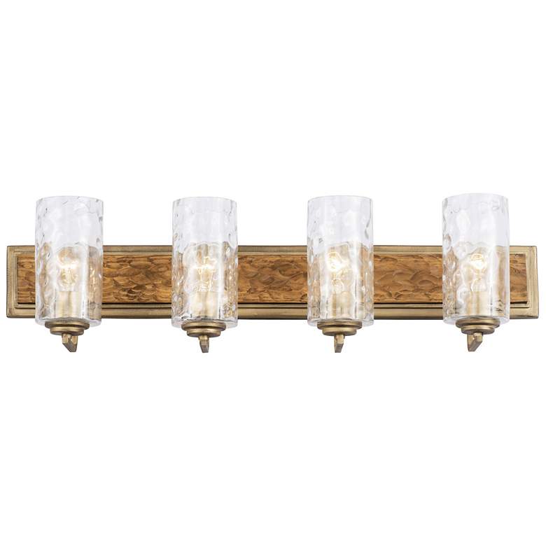 Image 4 Hammer Time 8 1/2" High Havana Gold and Cinnamon Wall Sconce more views