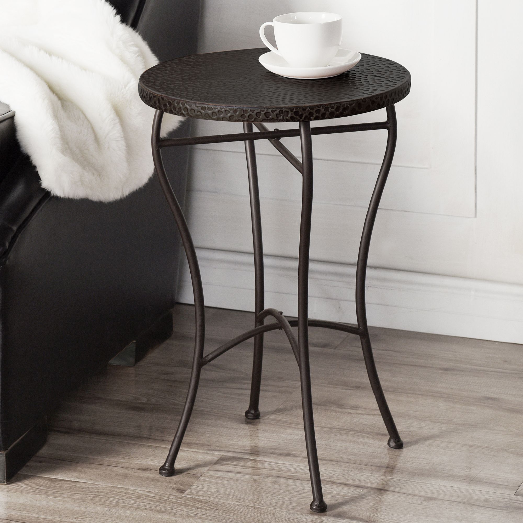 23 inch high store side table