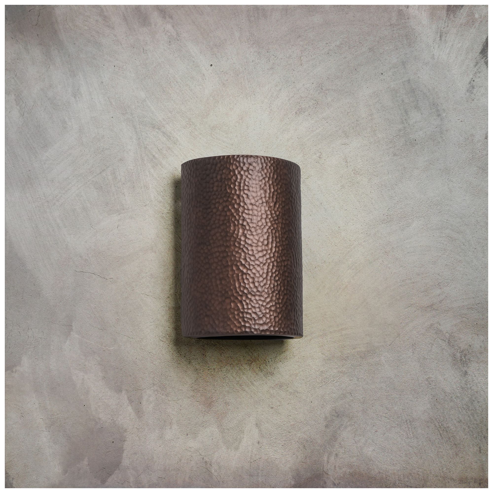 Image 3 Hammerman-10.5-inch-high-backlit-ceramic-copper-up/down-LED-outdoor more views