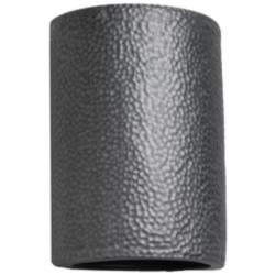 Hammerman-10.5-inch-high-ceramic-pewter-backlit-up/down-LED-outdoor