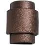 Hammerman 13 1/2" High Rubbed Copper LED Outdoor Wall Light