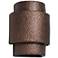Hammerman 13 1/2" High Rubbed Copper LED Outdoor Wall Light