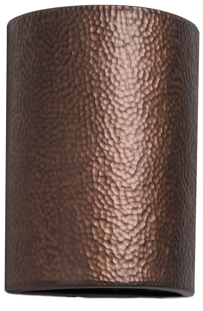 Hammerman-13-inch-high-ceramic-copper-up/down-led-outdoor-wall-light