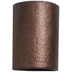 Hammerman 13&quot; High Rubbed Copper LED Outdoor Wall Light