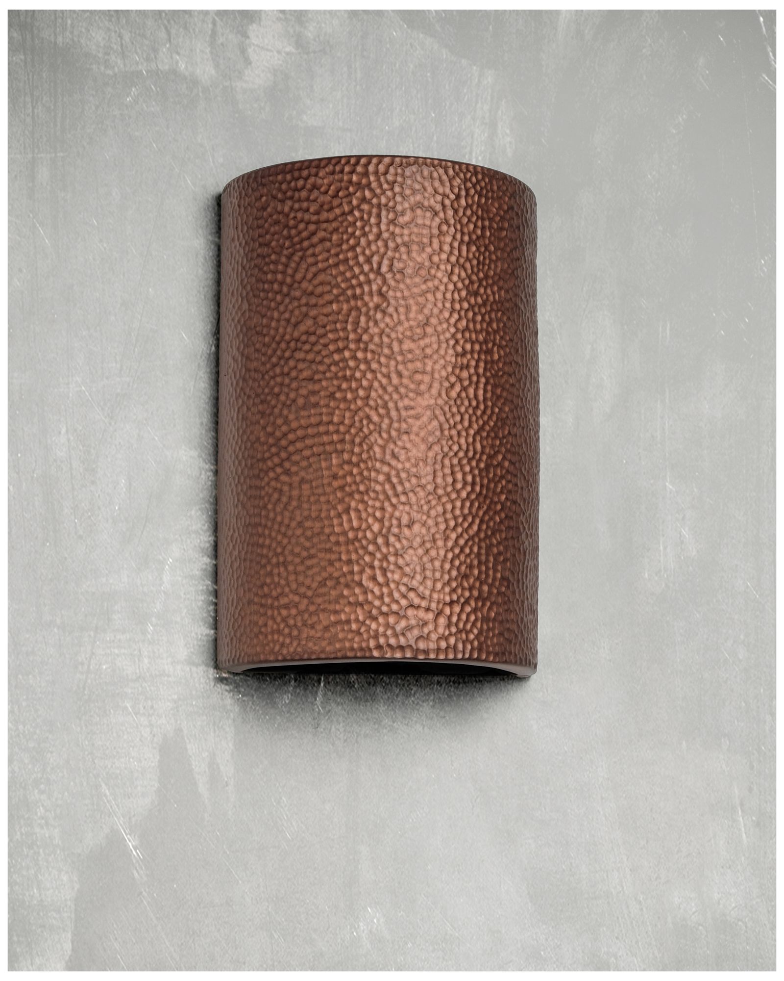 Image 3 Hammerman-15-inch-high-ceramic-copper-up/down-LED-outdoor-wall-light more views