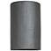 Hammerman-15-inch-high-ceramic-pewter-up/down-LED-outdoor-wall-light
