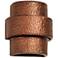 Hammerman-9-inch-high-ceramic-copper-up/down-LED-outdoor-wall-light