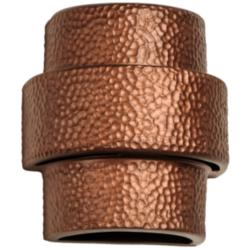 Hammerman-9-inch-high-ceramic-copper-up/down-LED-outdoor-wall-light