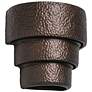 2_Hammerman-9-inch-high-hammered-ceramic-bronze-up/down-LED-outdoor