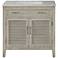 Hampshire 35" Wide Ash and Marble Single Sink Vanity