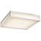 Hampstead 12" Wide Chrome LED Ceiling Light
