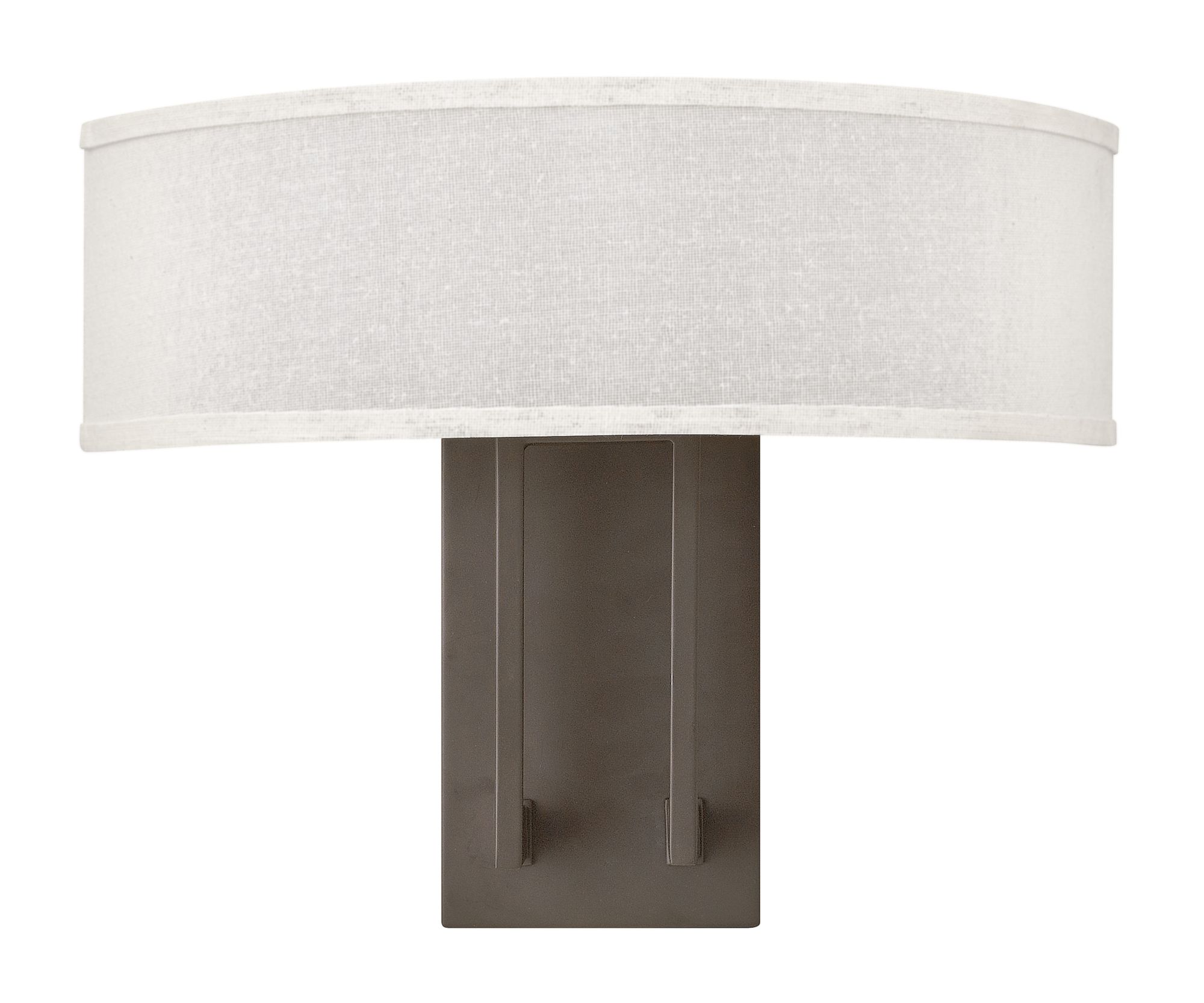 Image 2 Hampton 12" High Buckeye Bronze Modern Wall Sconce more views
