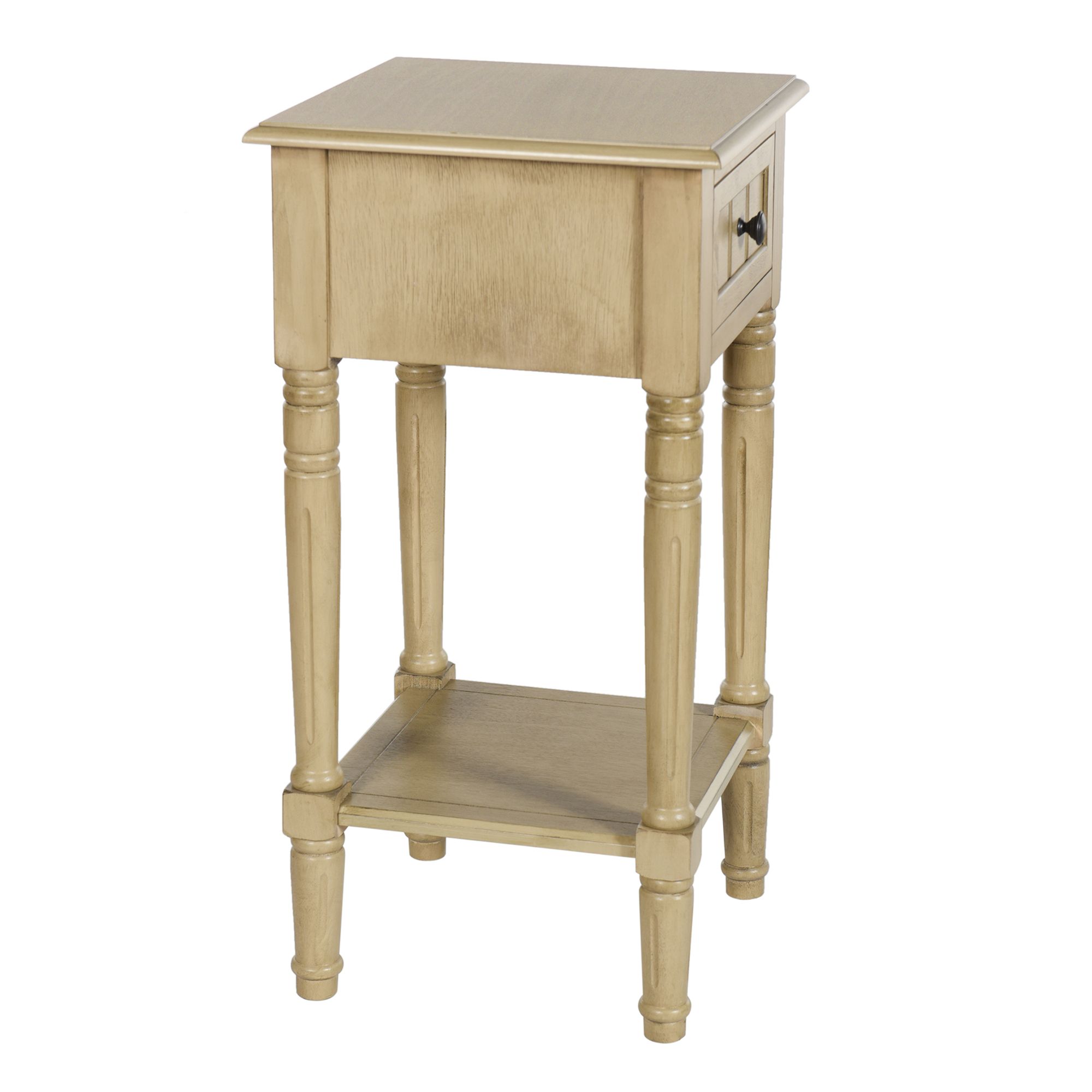 Image 3 Hampton 14" Wide Sahara One-Drawer Accent Table more views