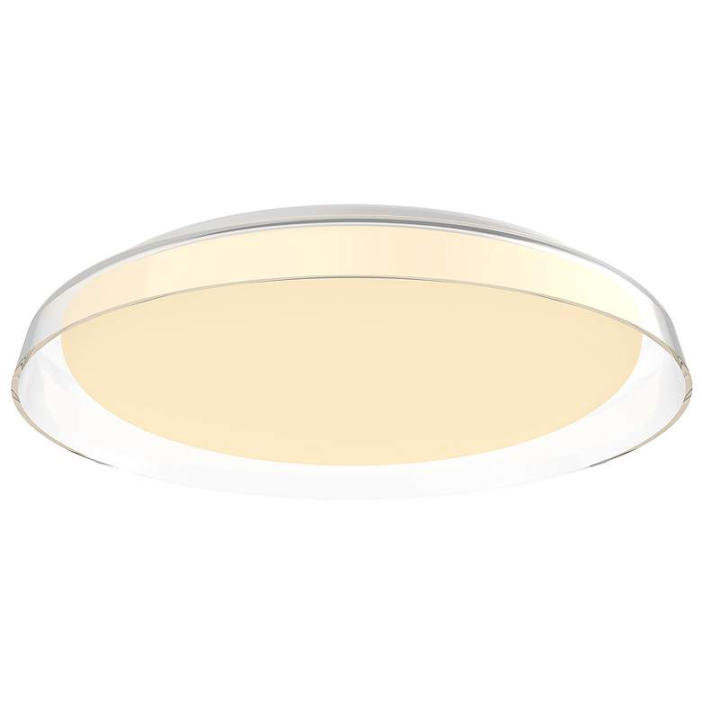 Image 1 Hampton 17" Wide Clear LED Ceiling Light