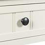 6_Hampton 28" High Antique White Accent Table with One Drawer more views