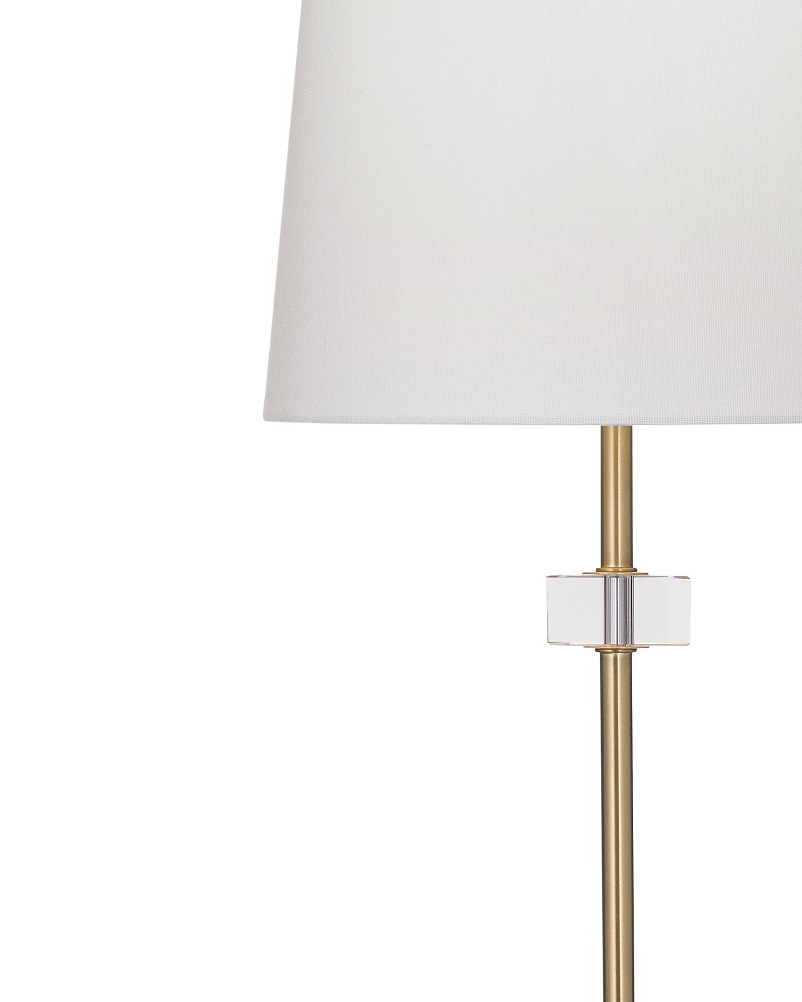 Image 2 Hampton 32" High Gold And Clear Table Lamp more views