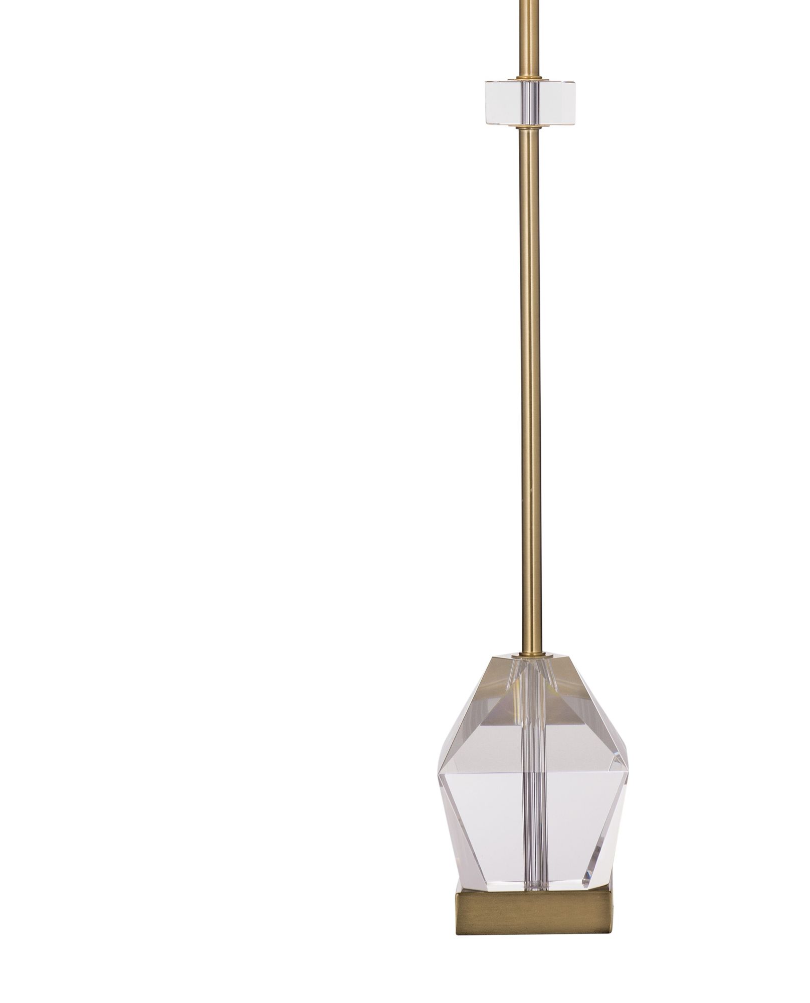 Image 3 Hampton 32" High Gold And Clear Table Lamp more views
