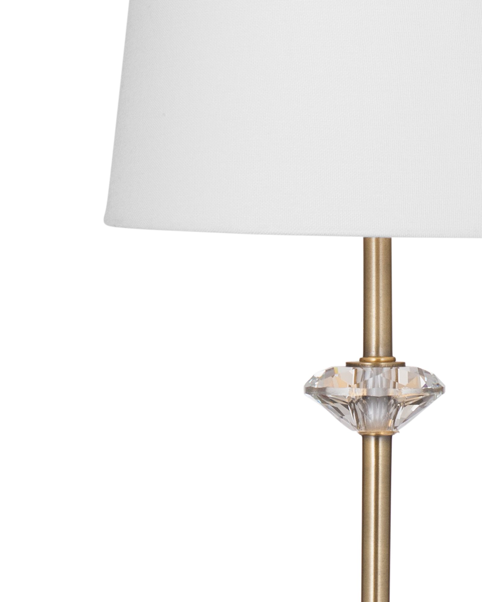 Image 4 Hampton 32" High Gold And Clear Table Lamp more views