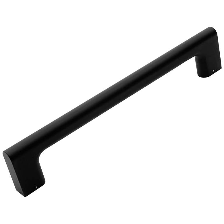 Image 1 Hampton Black Metal 13 1/2" Wide Appliance Pull