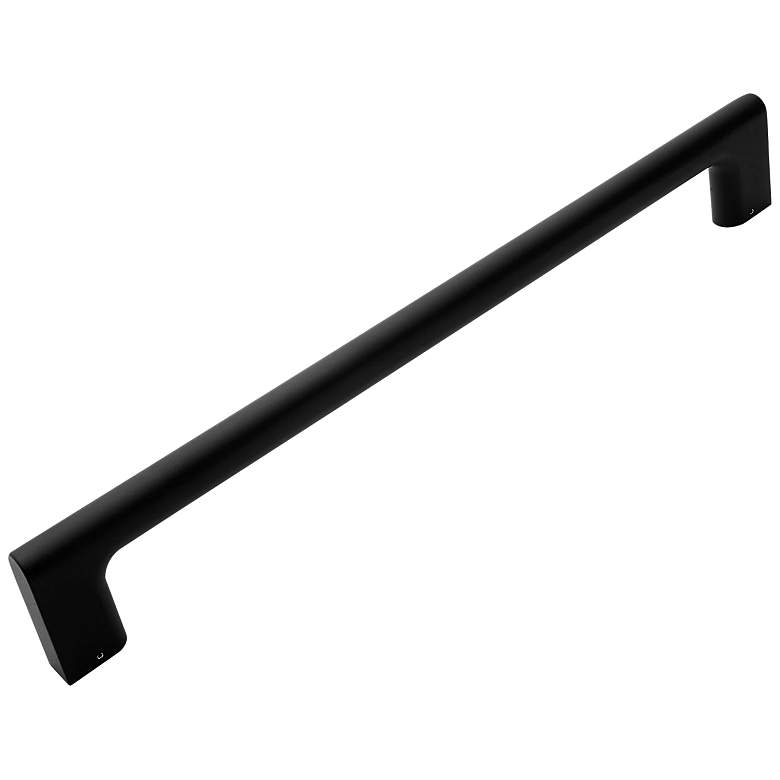 Image 1 Hampton Black Metal 19 1/2" Wide Appliance Pull