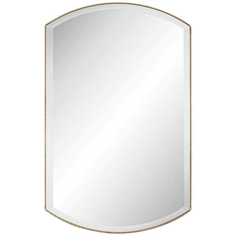 Image 2 Hampton Distressed Gold 24 x 38 Wall Mirror