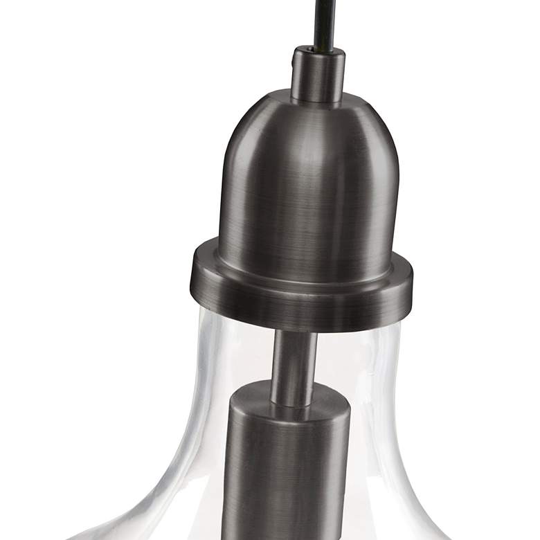 Image 5 Hampton Hill Auburn 9" Wide Bronze Pendant Light more views