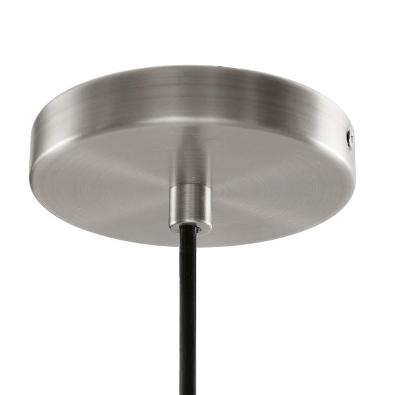 Image 4 Hampton Hill Auburn 9" Wide Silver and Clear Glass Pendant Light more views