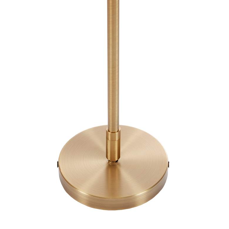 Image 4 Hampton Hill Presidio 24" Wide Gold and White 5-Light Chandelier more views
