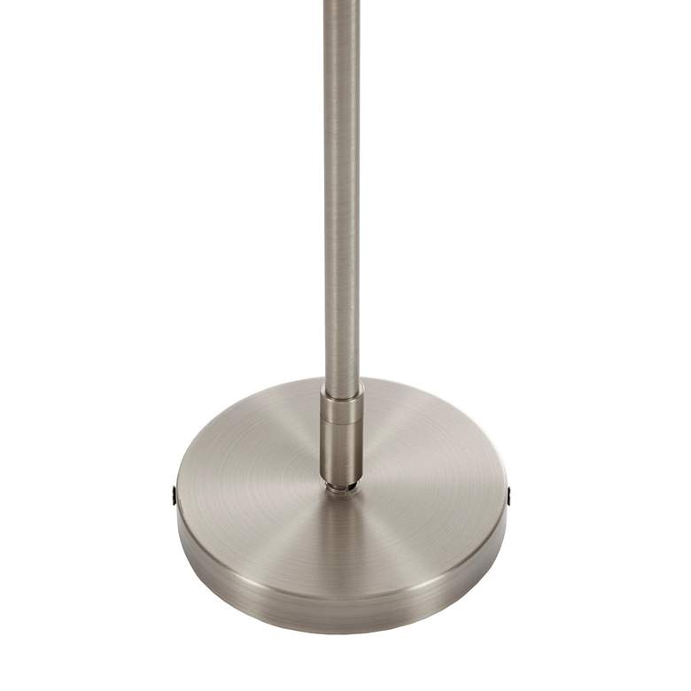 Image 4 Hampton Hill Presidio 24" Wide Silver and White 5-Light Chandelier more views