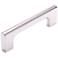 Hampton Polished Nickel Metal 4 1/2" Wide Cabinet Pull