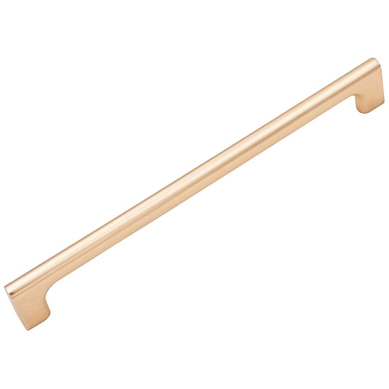 Image 1 Hampton Satin Gold Metal 10 3/4" Wide Cabinet Pull