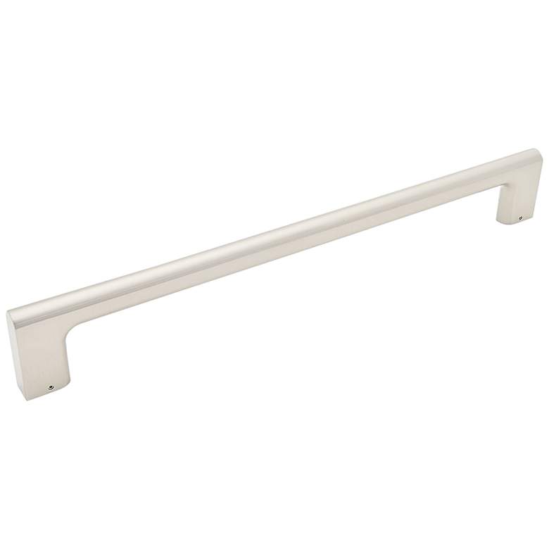 Image 1 Hampton Satin Nickel Metal 19 1/2" Wide Appliance Pull