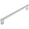 Hampton Satin Nickel Metal 8 3/4" Wide Cabinet Pull