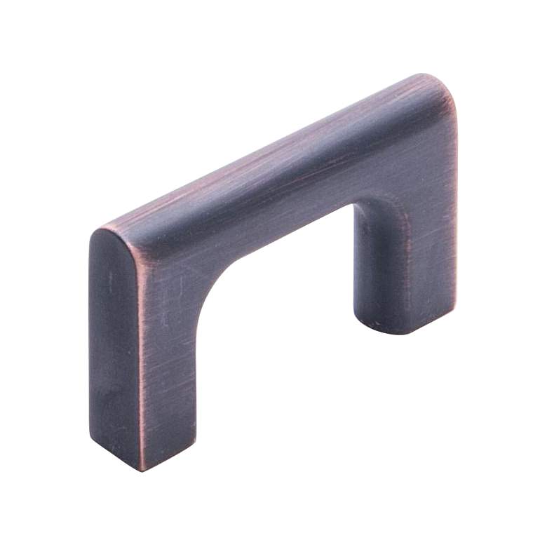 Image 1 Hampton Valencia Bronze Metal 2 1/4" Wide Cabinet Pull