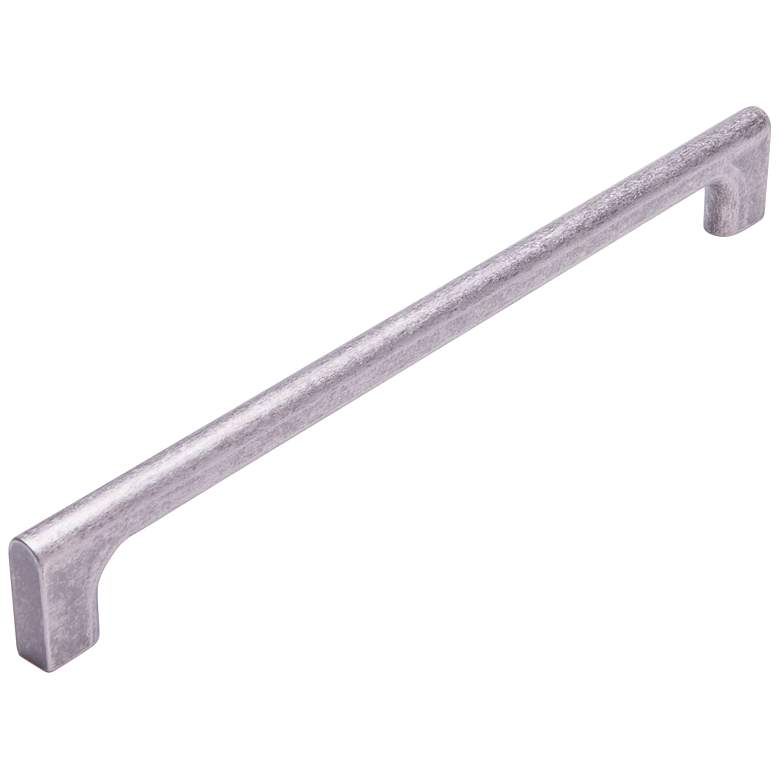 Image 1 Hampton Weathered Nickel Metal 10 3/4" Wide Cabinet Pull